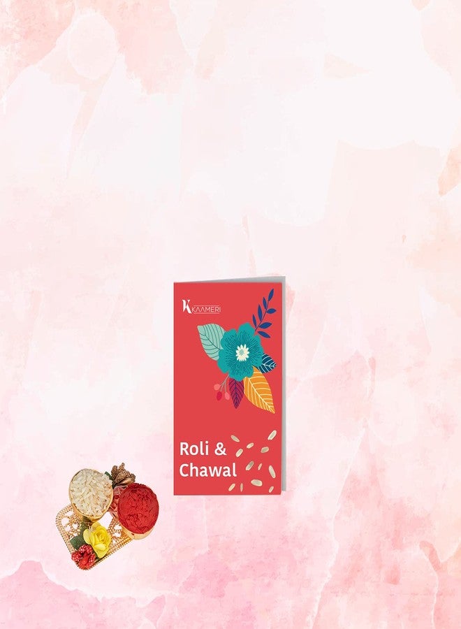 Kaameri Bazaar Set of 9 Surprise Happy Raksha Bandhan Greeting Card for Brother with 1 Set of Rakhi Roli Tilka Pack l rakhi gift for brother l rakhi card for brother - Image 4